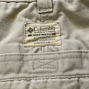 Columbia Men’s Outdoor Active Pants – Size 38 x 30 Beige‎